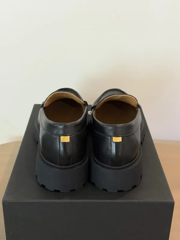 ALOHAS Dexter Black Slip On Loafer Size EU 38(US 7/7.5) - Image 5