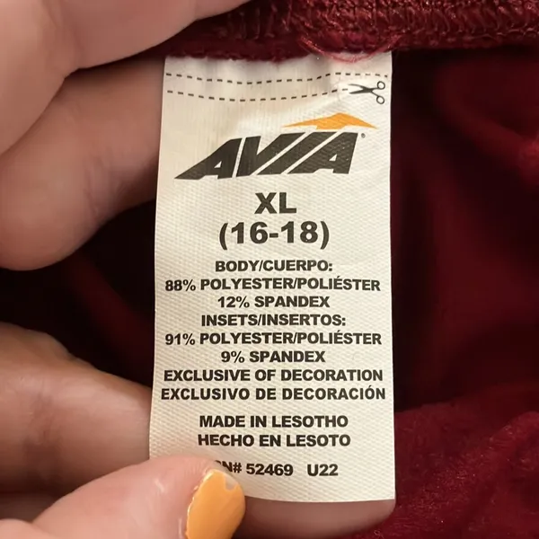 🔹4 for $30 NWT Avia Women's Brushed Leggings With Elastic Waistband, XL - Image 5
