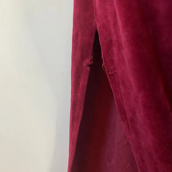 Victoria’s Secret Country Vintage Red Velvet Nightgown Size Large Holiday y2k - Image 4
