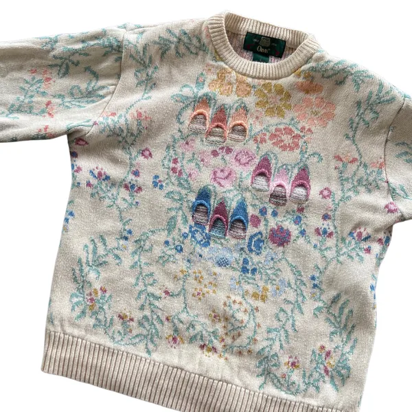 Vintage 80s Pastel Sweater 🔥 - Image 3