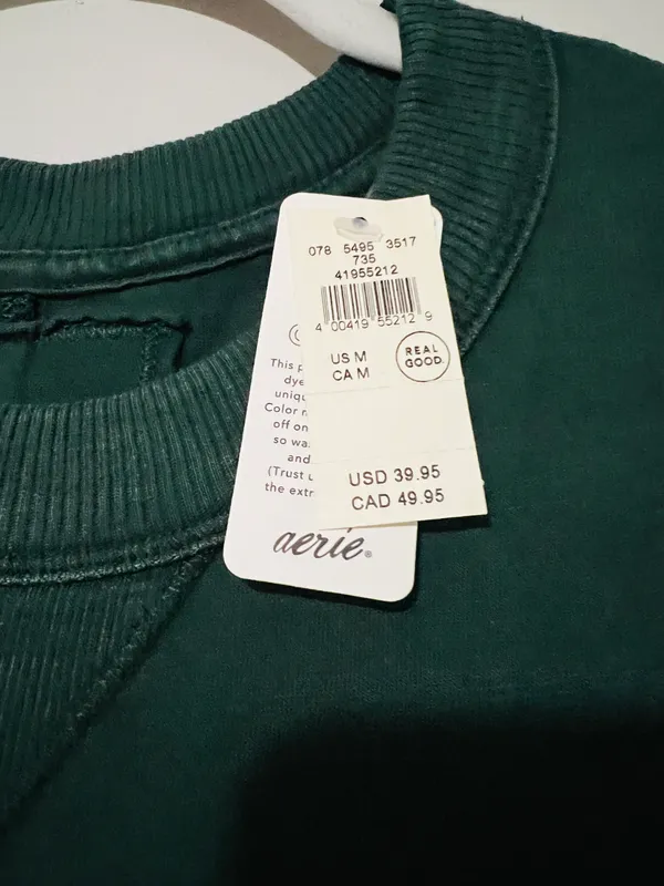 Aerie Long Sleeve T- Shirt - Medium - Image 3