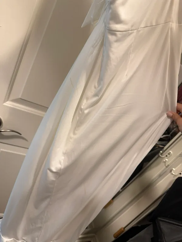 Selfie Leslie White Maxi Dress - Image 5