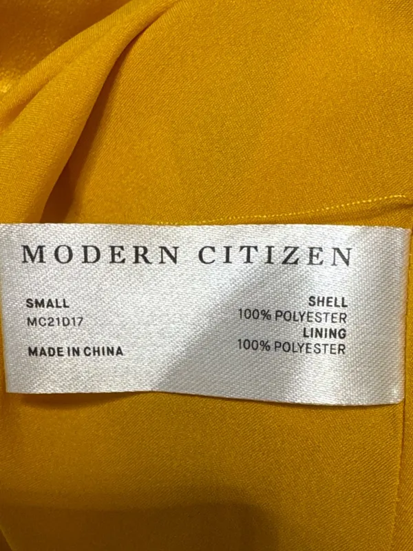 Modern Citizen Mila Layered Tank Dress Marigold Small - Image 7