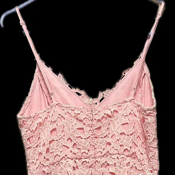 ASTR the Label Lace Spaghetti Strap Midi Dress (Endless Rose) - Image 3