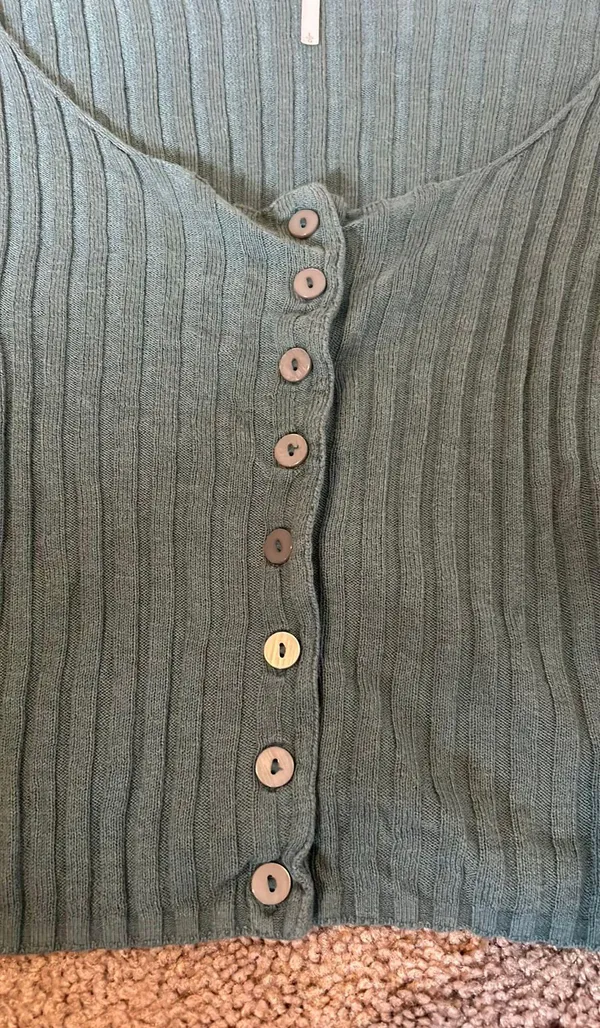 Free People Button Up Shirt - Image 3