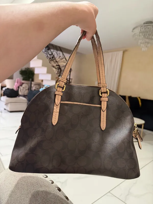 Y2K Brown Coach Bag 2000s Shoulder bag - Image 2