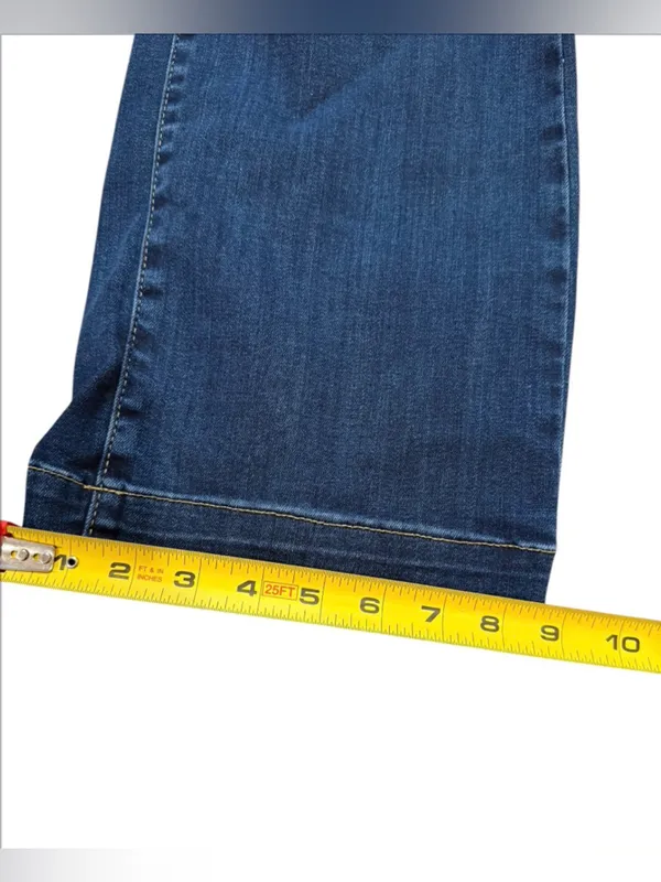 Women's Straight Leg Jeans in Dark Blue - Image 15