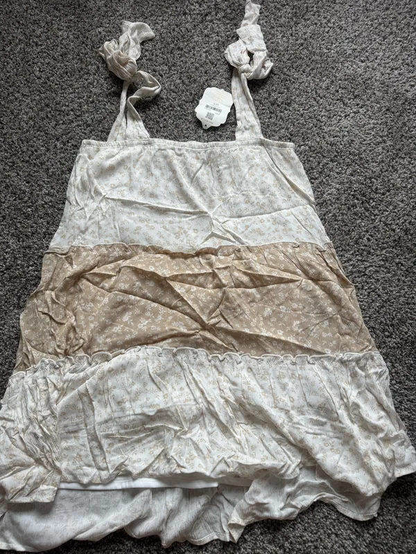 Altar'd State Taupe Mini Dress - Image 2
