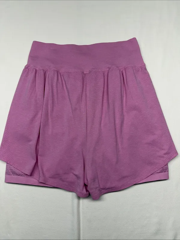Gymshark Lavender Seamless 2-in-1 Shorts - Image 2