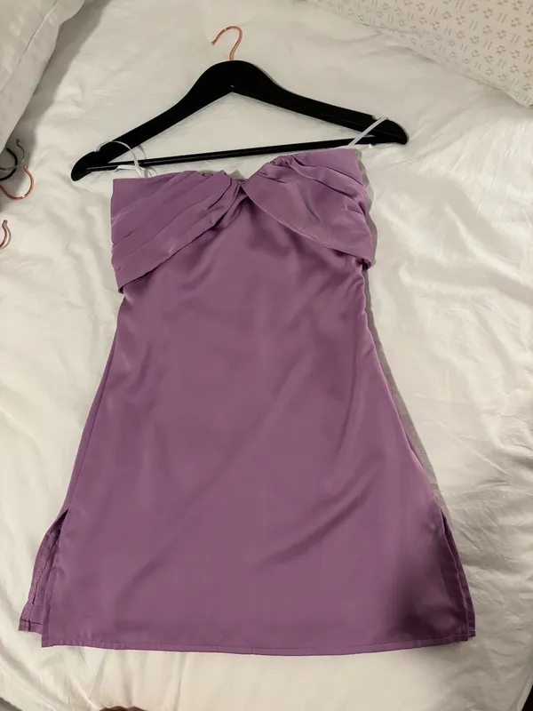 Princess Polly Mini Dress Purple - Image 3