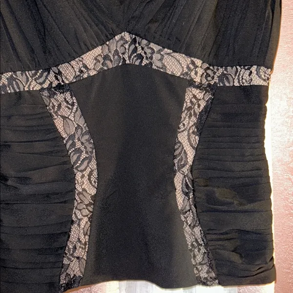 Bebe Size M Black Dress Tank - Image 3