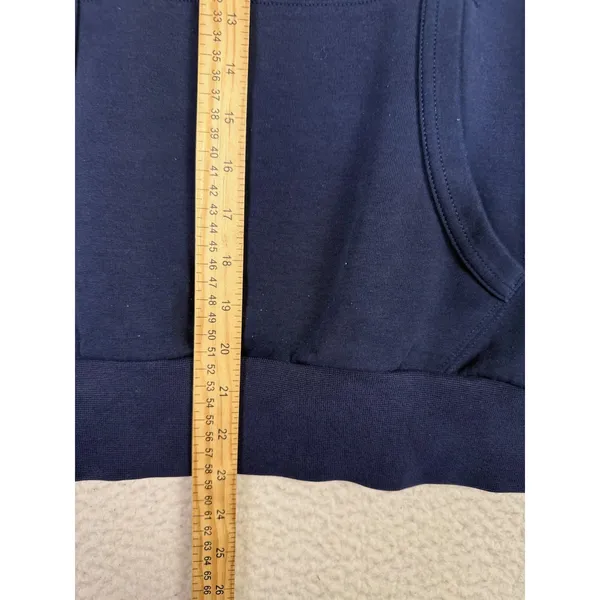 Polo Ralph Lauren Sweatshirt Womens M Blue Pullover Logo 1987 80s Punk Preppy - Image 7