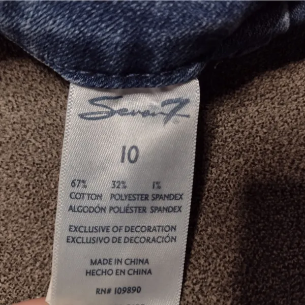 JBH* Seven7 Denim Skinny Jeans - Image 3