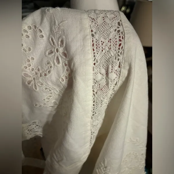 NWT Zara Eyelet Dress - Image 10