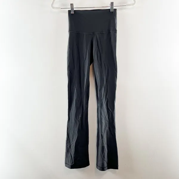 Lululemon Align High-Rise Mini-Flared Pant 28" Graphite Grey 2 - Image 4