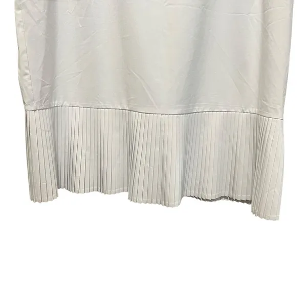 SPANX‎ Yes, Pleats! Performance Tee Shirt White Cloud size Medium - Image 5