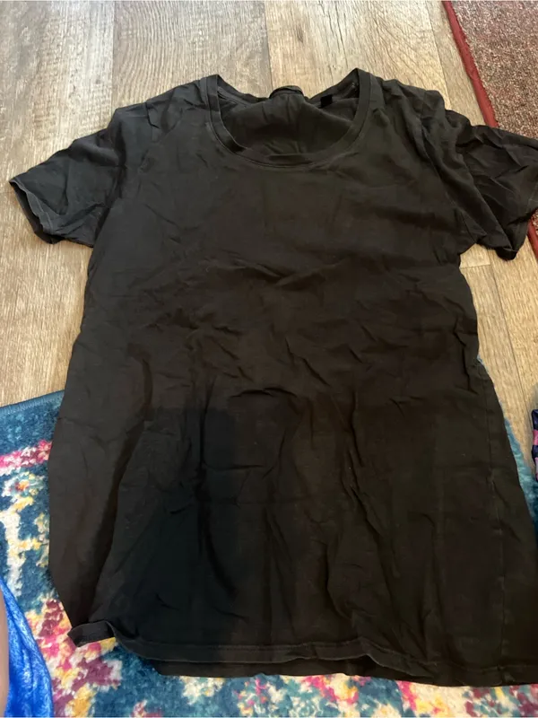 ATM Classic Women's Black Crewneck Tee Size M - Image 5