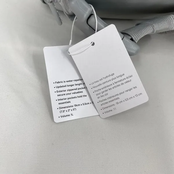 Lululemon Silver Everywhere Belt Bag New With Tags - Image 6