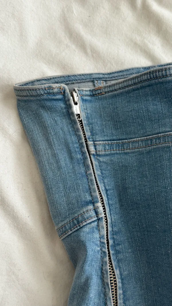 Denim Crop Top ZARA - Image 3