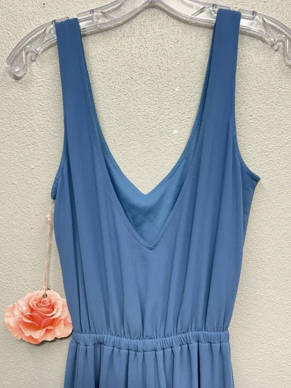 Show Me Your Mumu Kendall Maxi Dress XS Slate Blue Bridesmaid Wedding Formal NWT - Image 13