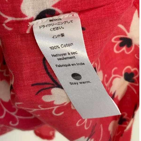 Warm Women's Top size small‎ Red - Image 3