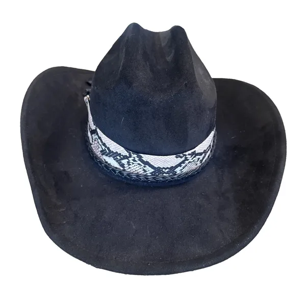 Pro Celia Cowboy Hat Women’s Black Wide Brim Western Cowgirl Country W/bands - Image 4