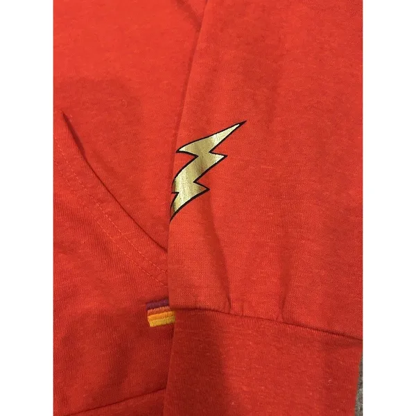 Rare Aviator Nation x ComicCon The Flash Zip Up Hoodie Size Medium - Image 4
