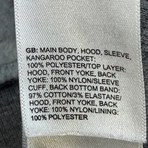 The North Face 1/4 Zip Hoodie Women M Gray Gorpcore Hiking Granola Girl Academia - Image 4