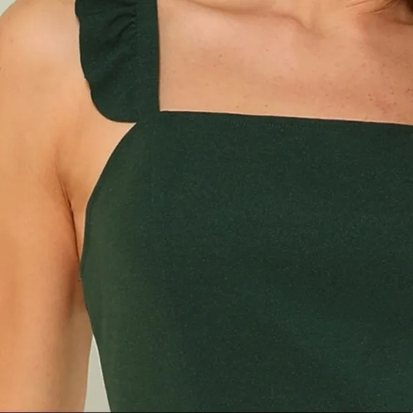 ✨HP✨High Waist Ruffle Trim Dress✨ - Image 5