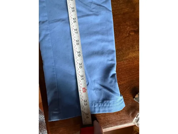 FIGS Technical Collection Light Blue Scrub Pants XXS - Image 14
