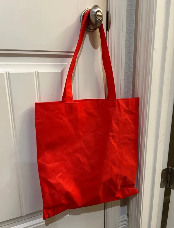 Medieval Times Dinner & Tournament Red Gold Logo Reusable Tote Bag - Image 6