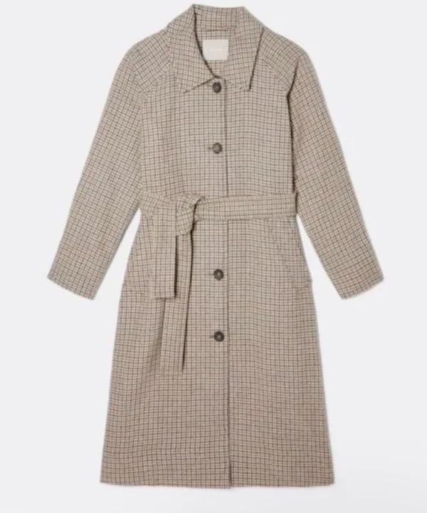 Everlane Italian Rewool trench NEW - Image 6