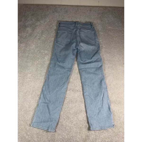 FRAME Le Sylvie Crop Jeans Womens 26 Blue Med Wash High Rise Slim - Image 6
