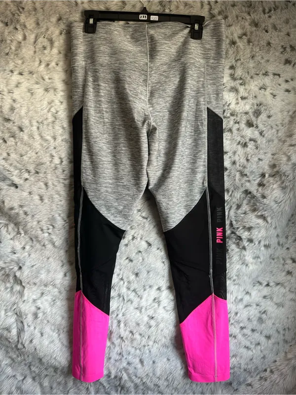 80. Pink vs large bonded legging nwot - Image 2