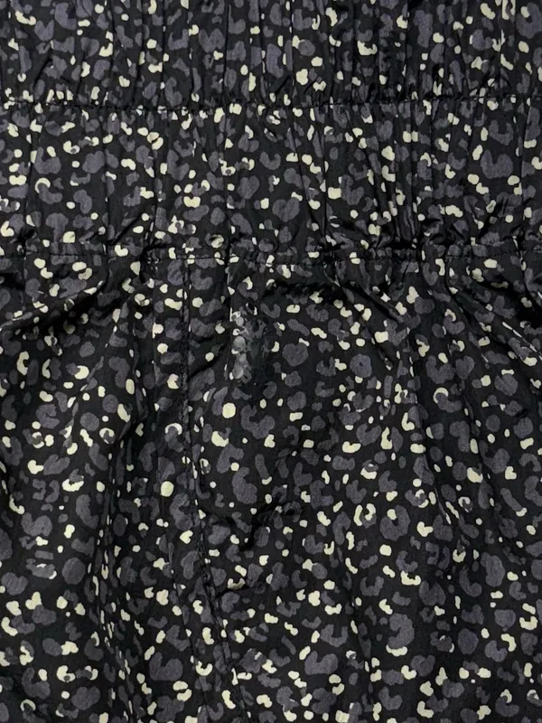 FP Movement by Free People Black Floral Smocked High-Waist Shorts - Image 7