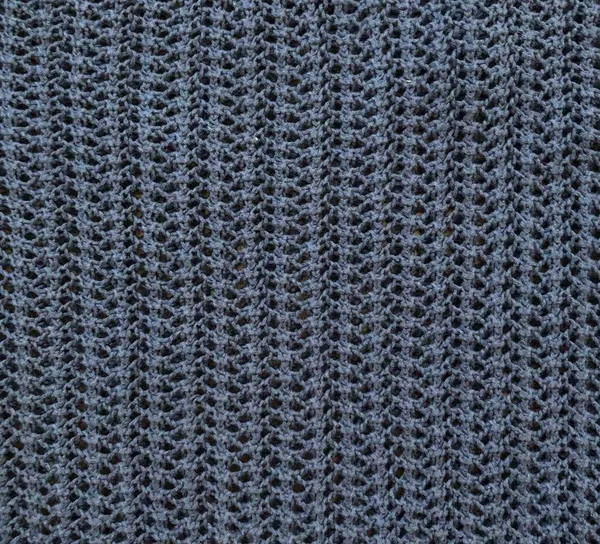 CALVIN KLEIN navy blue crochet sweater - Image 4