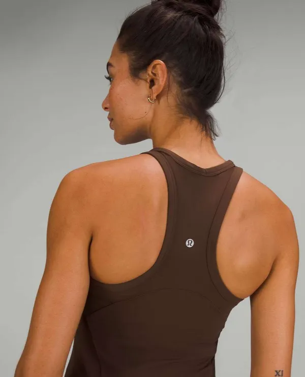Lululemon Align Waist-Length Racerback Tank Top Java - Image 6