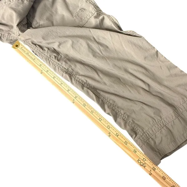 The North Face Womens Cropped Hiking Pants Size 6 Green‎ Nylon Outdoor Cargo - Image 15