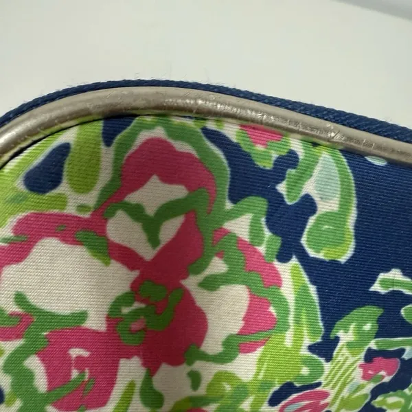 Lilly Pulitzer Ipad Notebook Tablet Neoprene Case Padded 13X9.5" Blue Floral Zip - Image 9