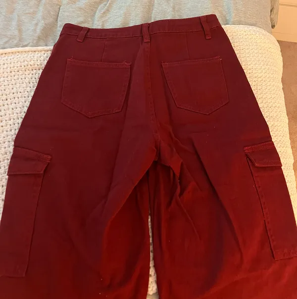 Red cargo pants - Image 3