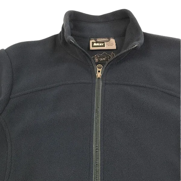 REI Polartec Fleece Full Zip Jacket Women M Blue Active Outdoor Everyday Comfort - Image 8