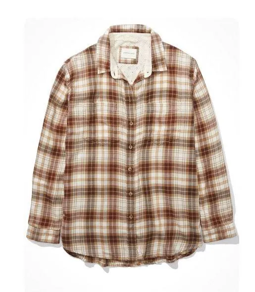 American Eagle Outfitters Flannel - Image 3