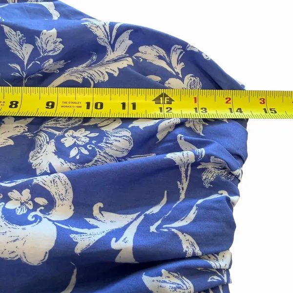 Abercrombie Fitch One Shoulder Floral Maxi Dress Size XS Coastal Bloggers Fave - Image 6