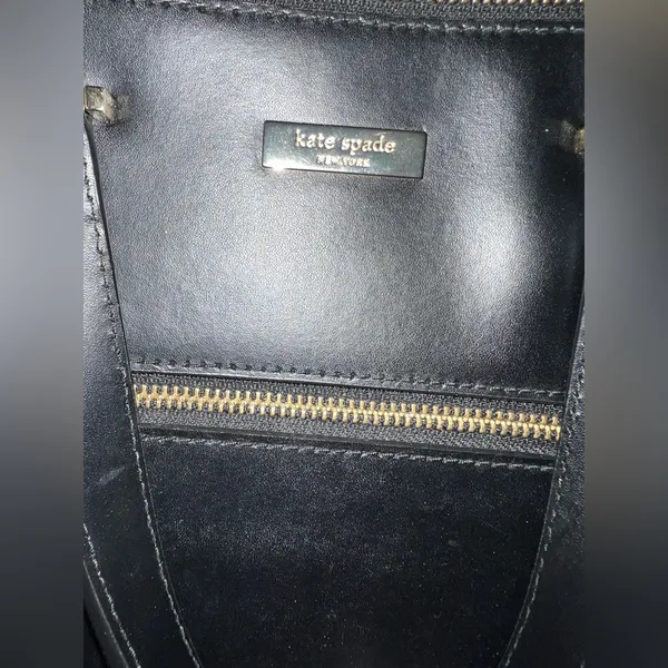 Kate Spade Black Satchel - Image 8