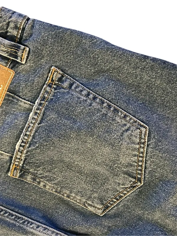 New Free People We the Free Crvy Siren Low Rise Straight Leg Jeans size 33 - Image 5