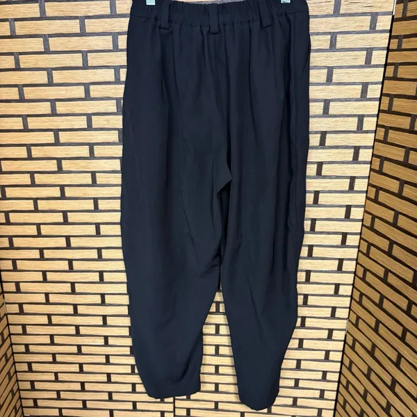 Halara Black Wide‎ Leg Pants Size Small - Image 2