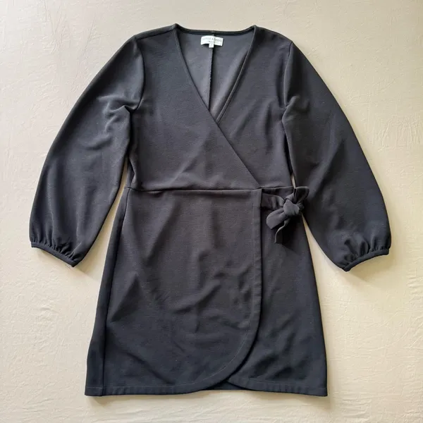 Madewell Texture & Thread Long-Sleeve Side-Tie Dress - Image 6