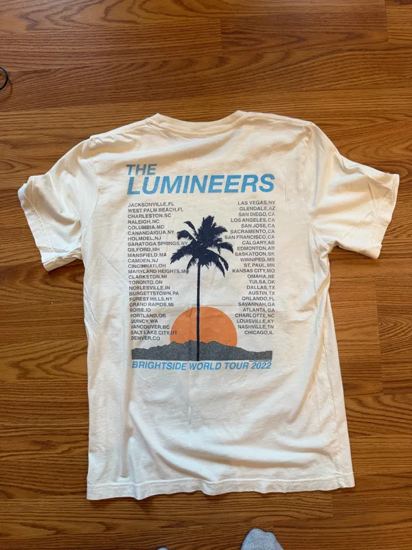 Lumineers concert tee White Size M - Image 2