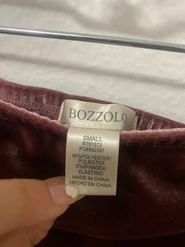 Velvet Bozzolo Tube Top - Image 2