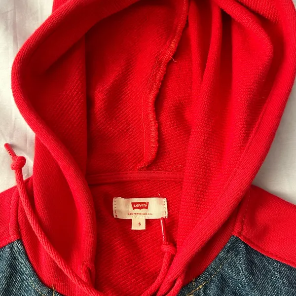 Levi’s Sweater Jean Jacket - Image 2